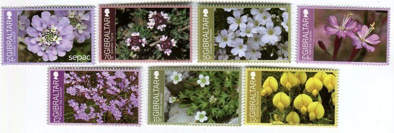 Alle Briefmarken: Briefmarken "Blumen". Gibraltar. – Neu und originalverpackt aus Basel von Butsch5