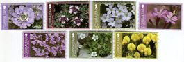 Briefmarken "Blumen". Gibraltar.