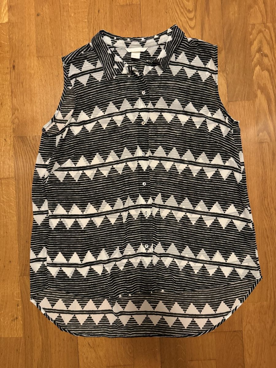 H&M Camicette: Ärmellose Bluse H&M Grösse 42. – Usato da Adliswil venduto da StephanieAnnina 3