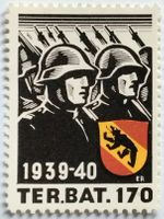 Soldatenmarke 2.WK, Ter Füsilier Bat 170, Wi Ter 329
