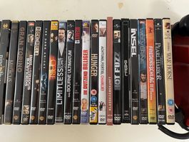 100 DVD Plus mit Regal