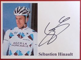 Sébastien Hinault Autogramm signiert Foto 10x15cm
