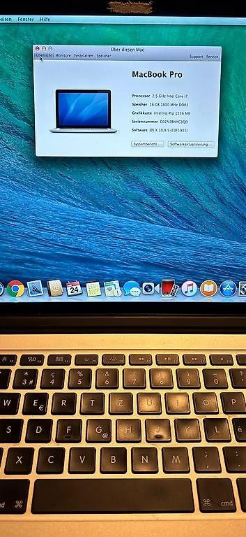 Notebooks: MacBook Pro Retina 15" Mid 2014 – Gebraucht aus Kriens von Francescoizzo