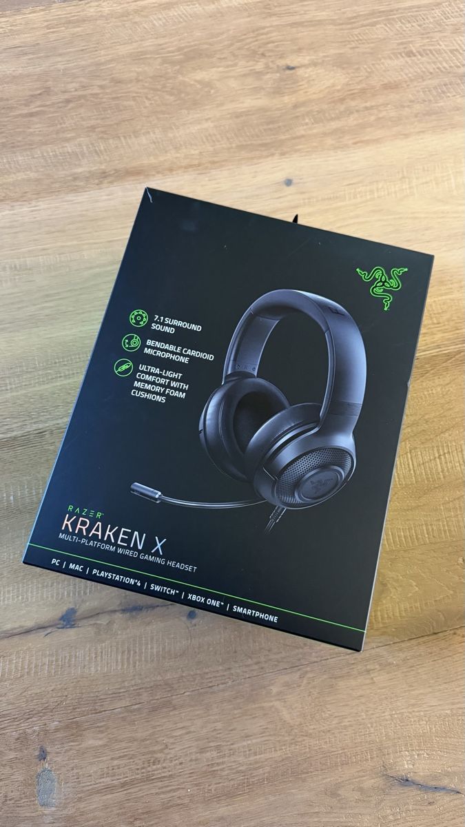 Razer Cuffie: Razer Kraken X – Usato da Münsingen venduto da Pilatus_2