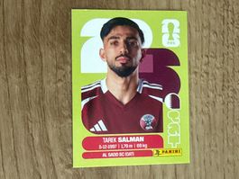 Panini FIFA World Cup 2026 Sticker Tarek Salman QAT 8