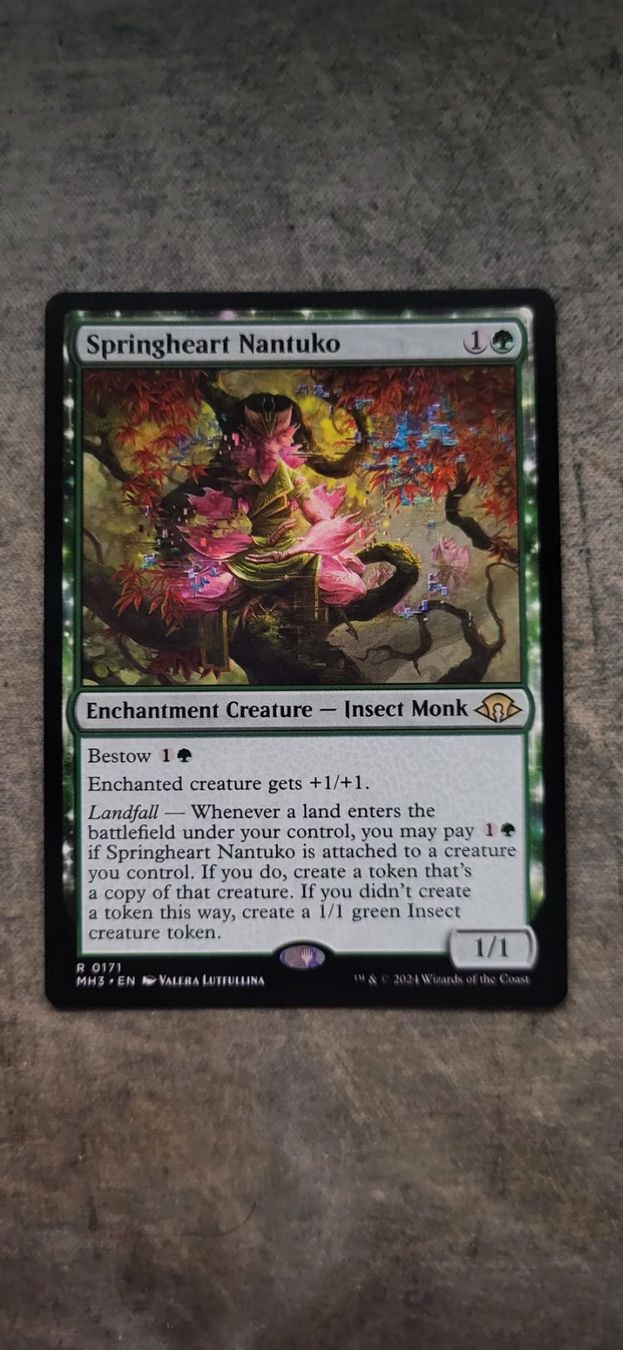Magic The Gathering Carte collezionabili: Springheart Nantuko – Nuovo (secondo la descrizione) da Wilen b. Wollerau venduto da GarruksShop