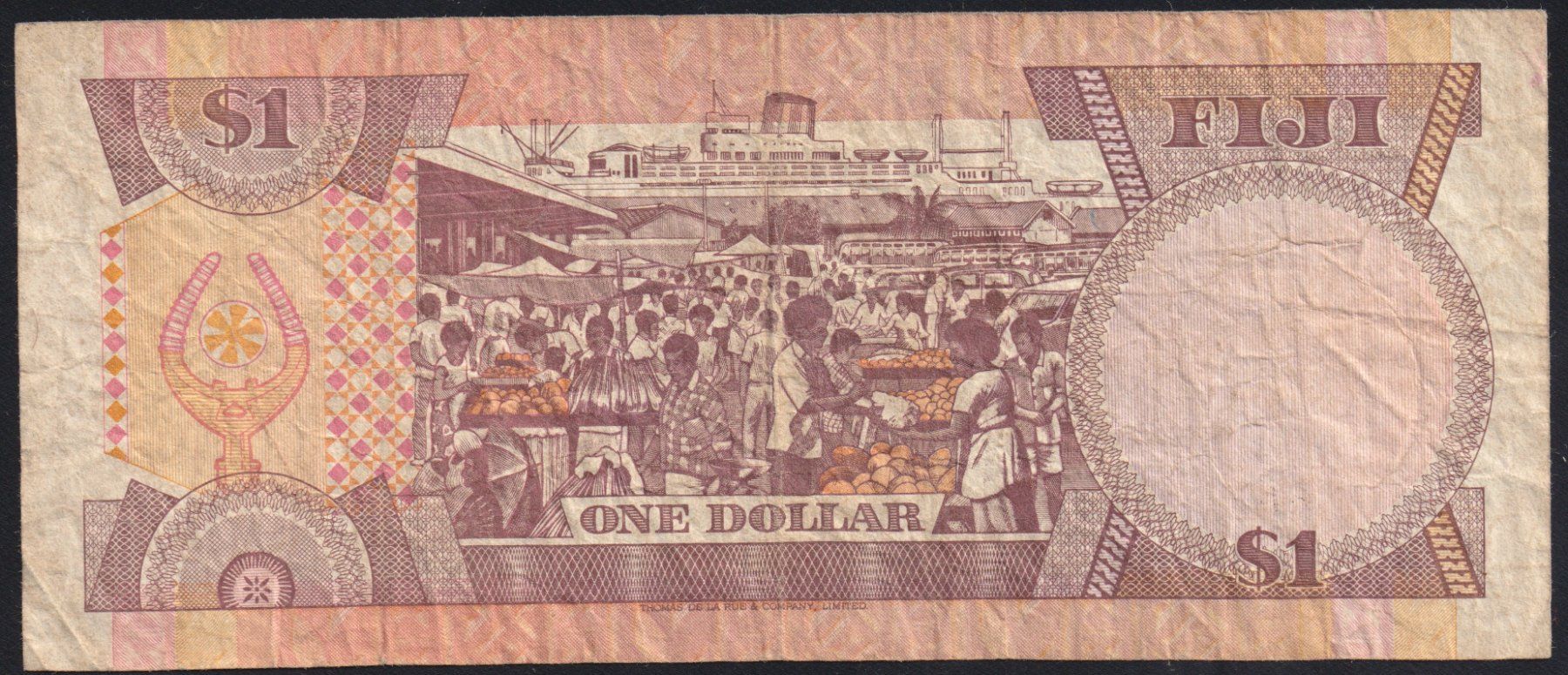 Billets de banque: Fiji 1 Dollar 1980 – D'occasion à Brugg AG par banknoten_muesli 1