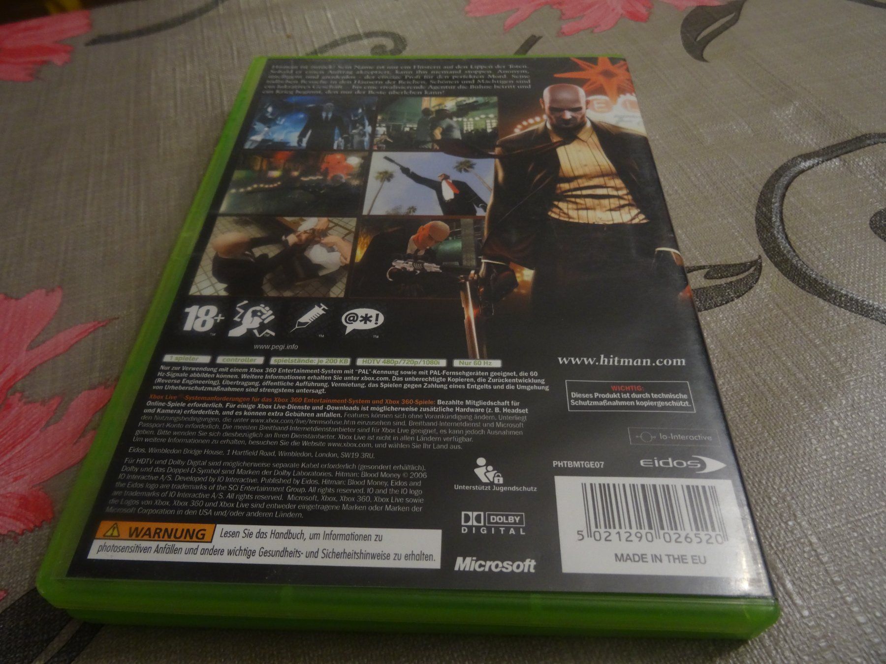 Microsoft Giochi: Hitman Blood Money XBOX 360 – Usato da Olten venduto da Disc-Ausverkauf 2