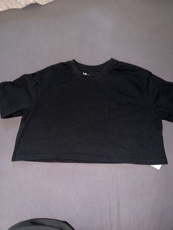 Schwarzes Crop Top von FSBN Sister, Gr. M, Top Zustand