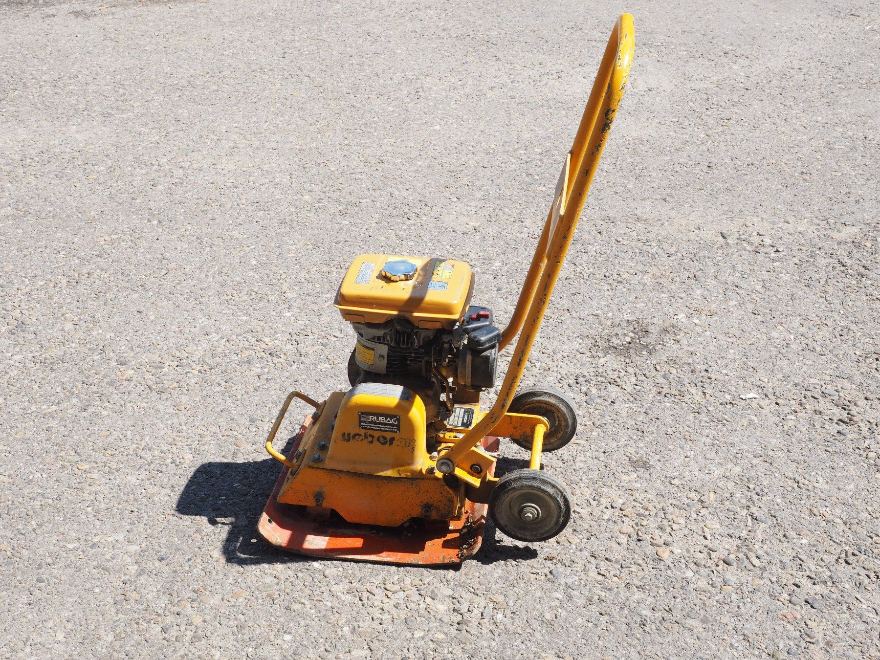Tutte le macchine: Vibroplatte  "WEBER VB45-2" – Usato da Arboldswil venduto da Alexis46