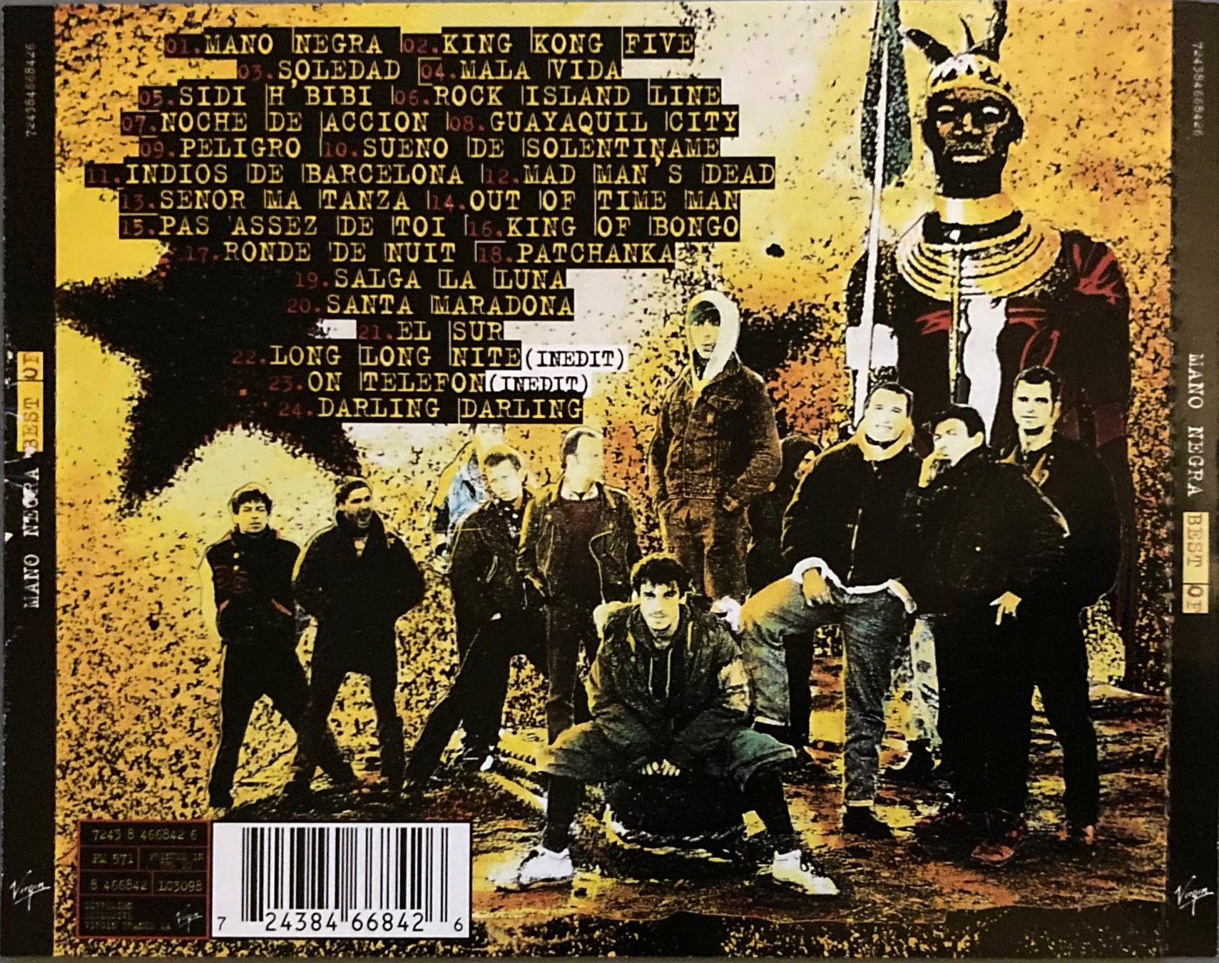 CDs: MANO NEGRA - BEST OF – Gebraucht aus Poliez-Pittet von Newtown-Records 1