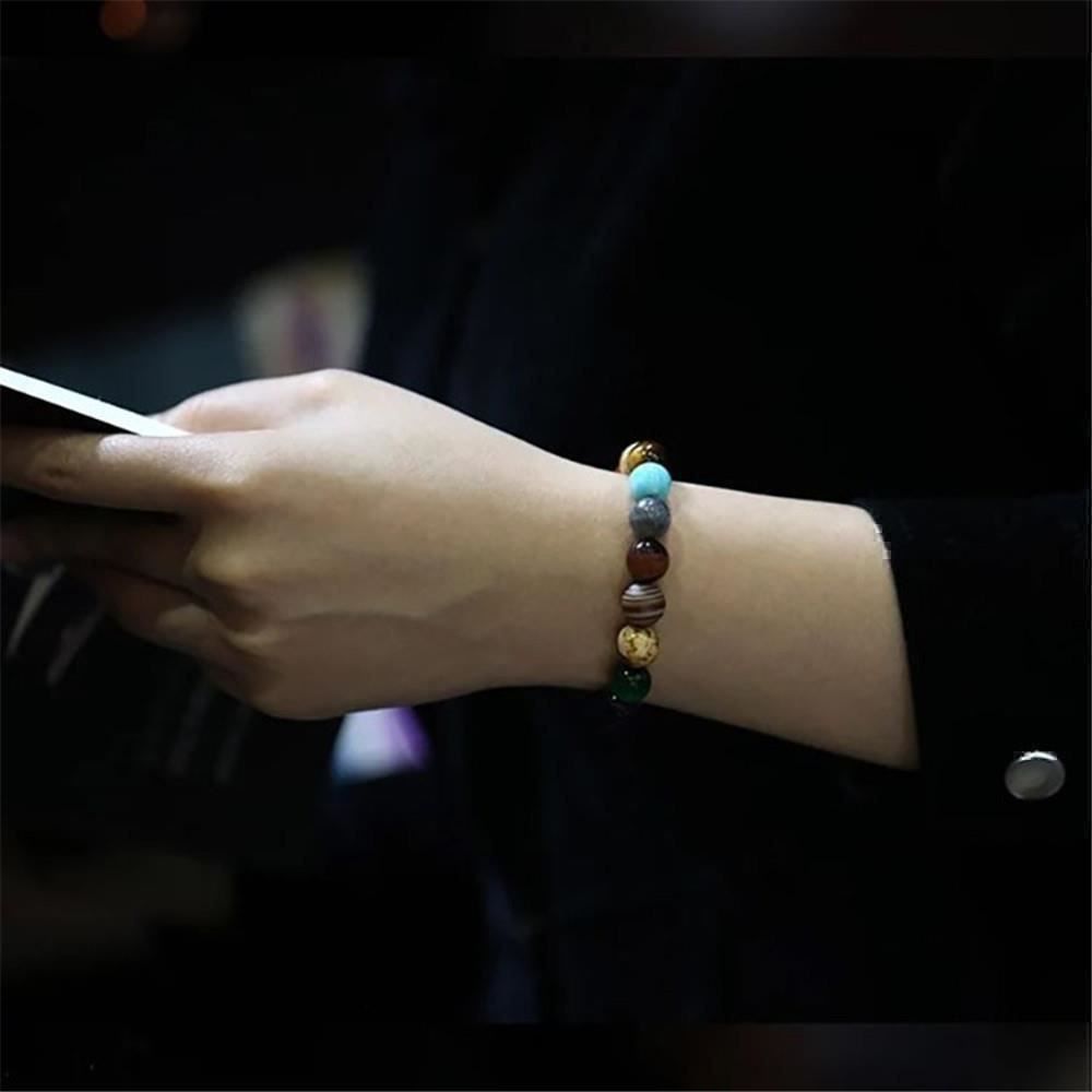 Armbänder & -reifen: Naturstein Armband 8 Planeten – Neu und originalverpackt aus Gurmels von Swisspod 4