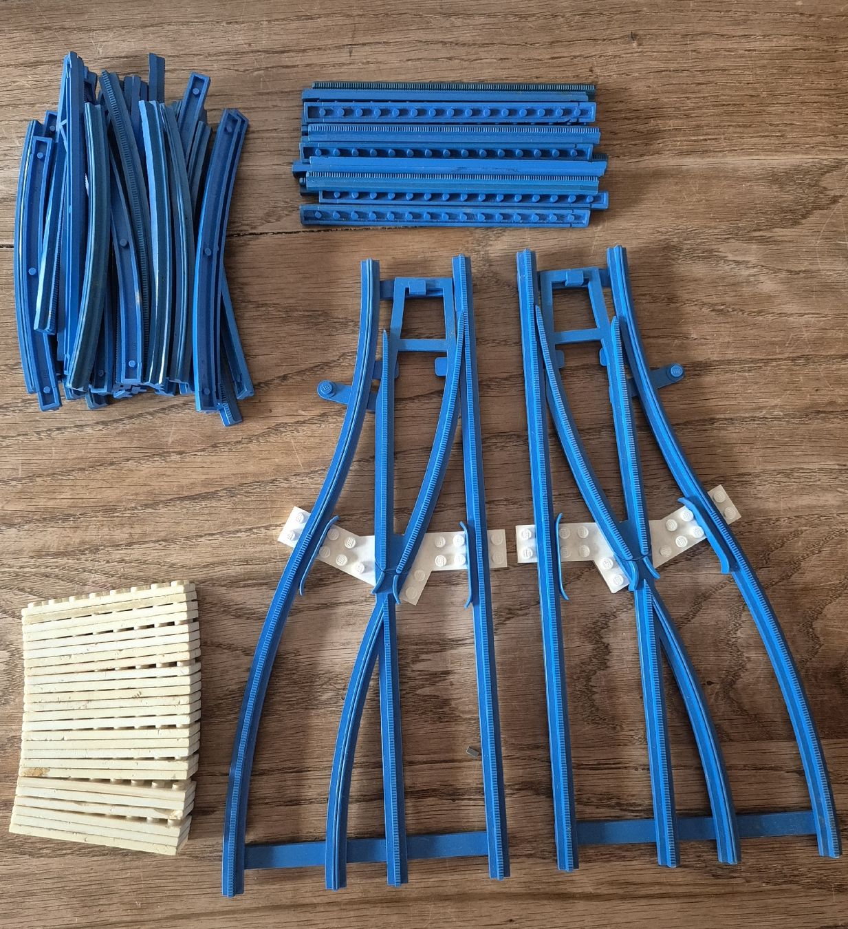 Lego Kit di costruzioni: Lego: Pack rails bleus vintage  – Usato da Sassel venduto da sci_ppk9
