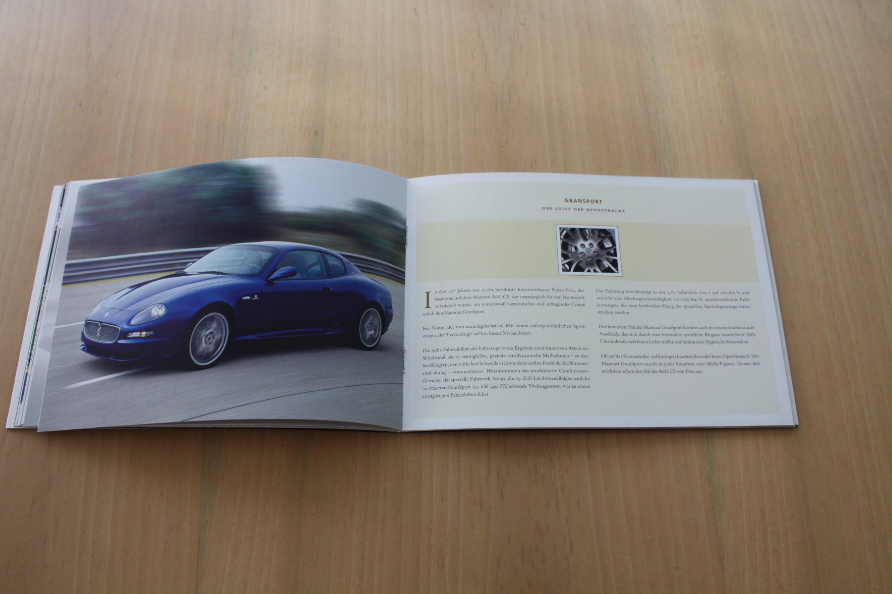 Maserati Documenti: Maserati Presse Prospekt und CD  Genf 2006 – Usato da Wikon venduto da erwin400 7