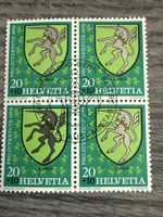 Schweiz Briefmarken Pro Juventute 1979 Viererblock Top!