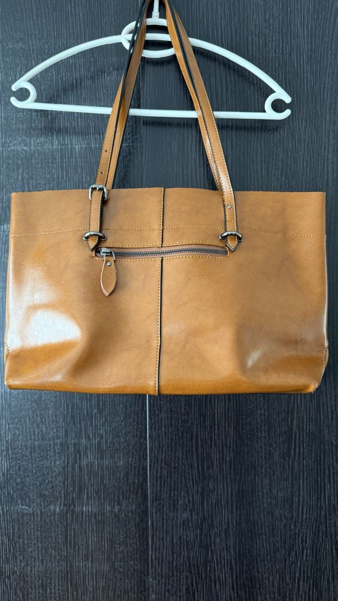 Borse da donna: Braune Lederhandtasche – Nuovo (secondo la descrizione) da Zürich venduto da sel_9kd 3