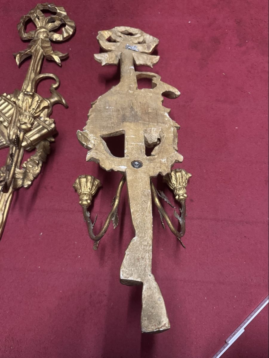 Portacandele: Wandkerzenstander 2er Antike  – Usato da Schlieren venduto da Freundlich02 6
