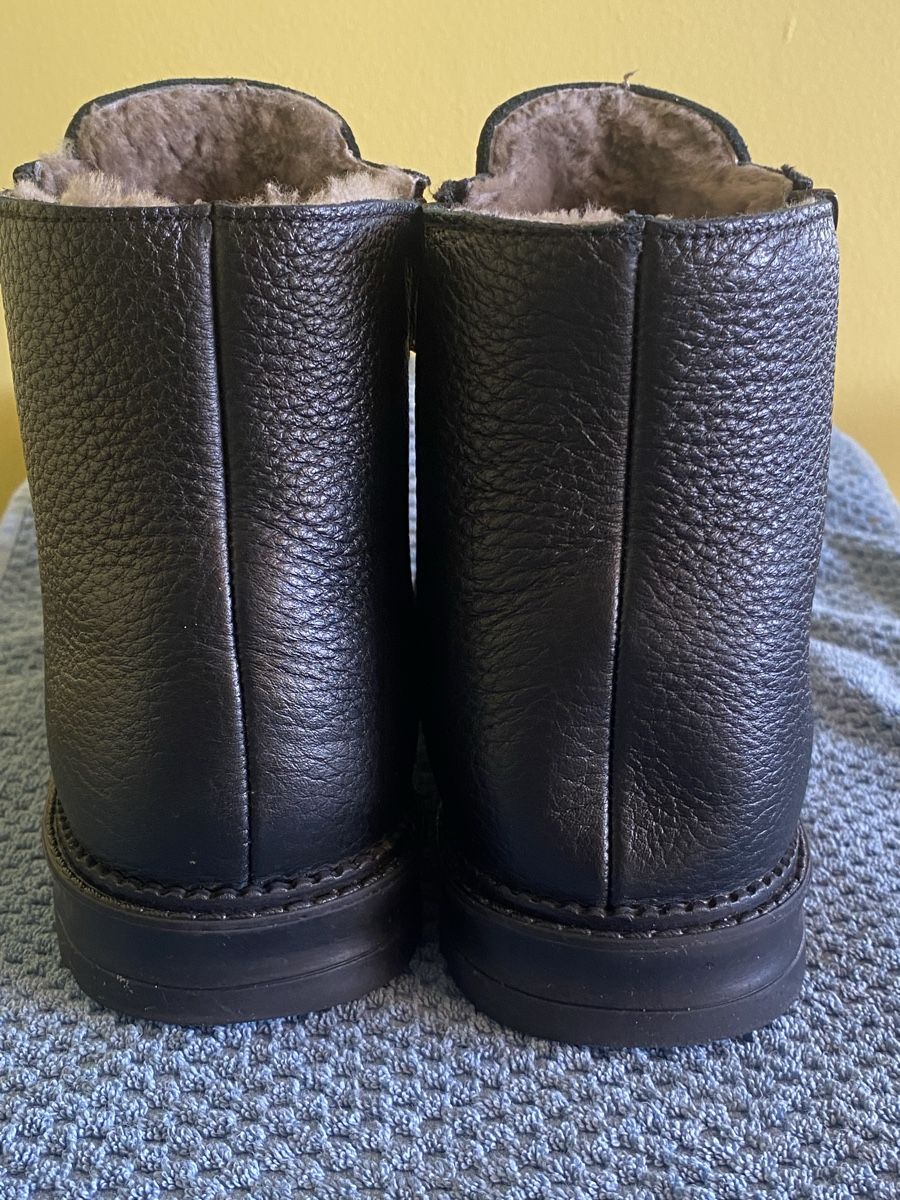 Scarpe da uomo: Winter Stiefel aus Leder – Nuovo (secondo la descrizione) da Pratteln venduto da OzeanMen 3