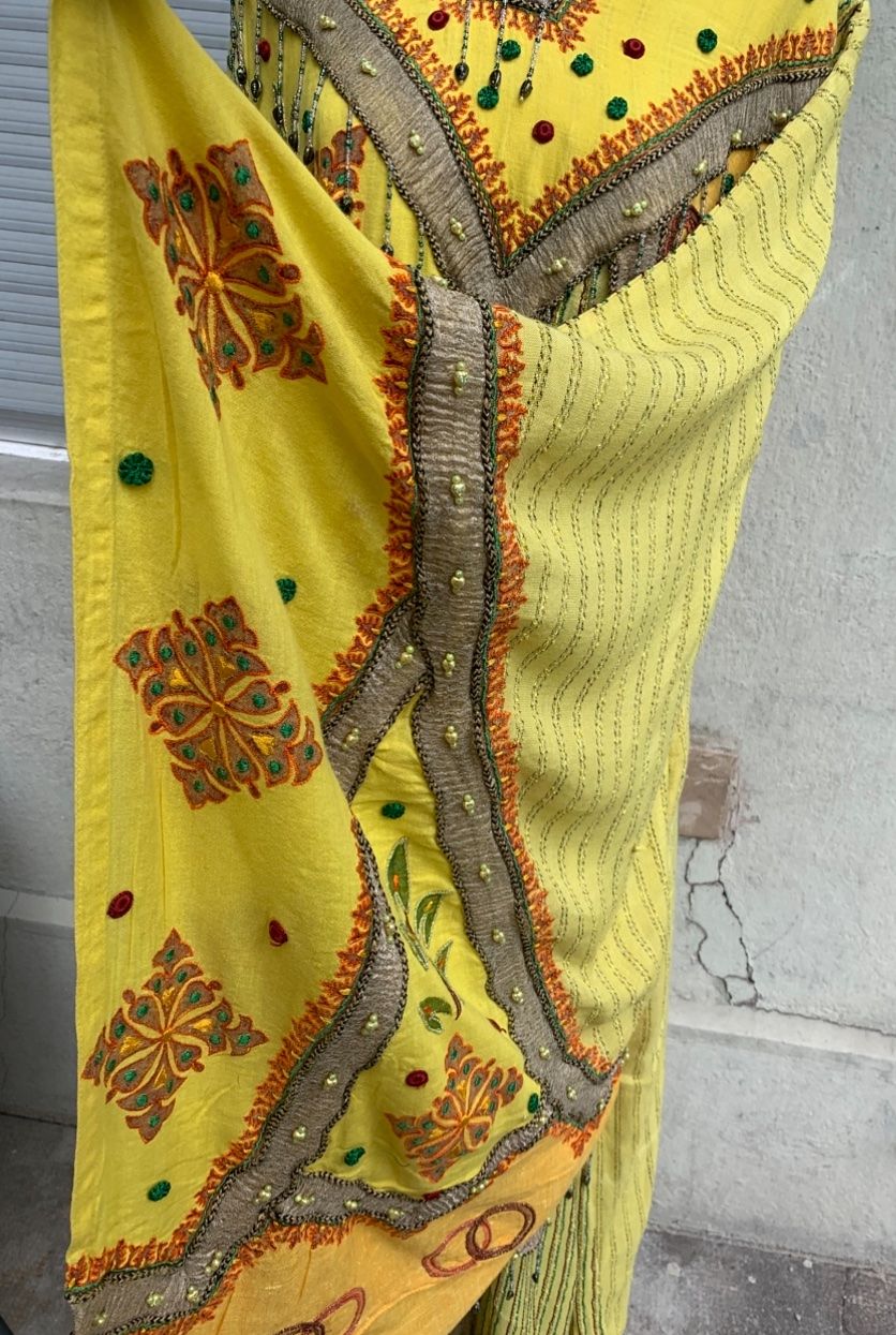 Kleider: Superbe robe style CAFTAN VINTAGE brodé de perles t.L – Gebraucht aus Martigny von only__you 8