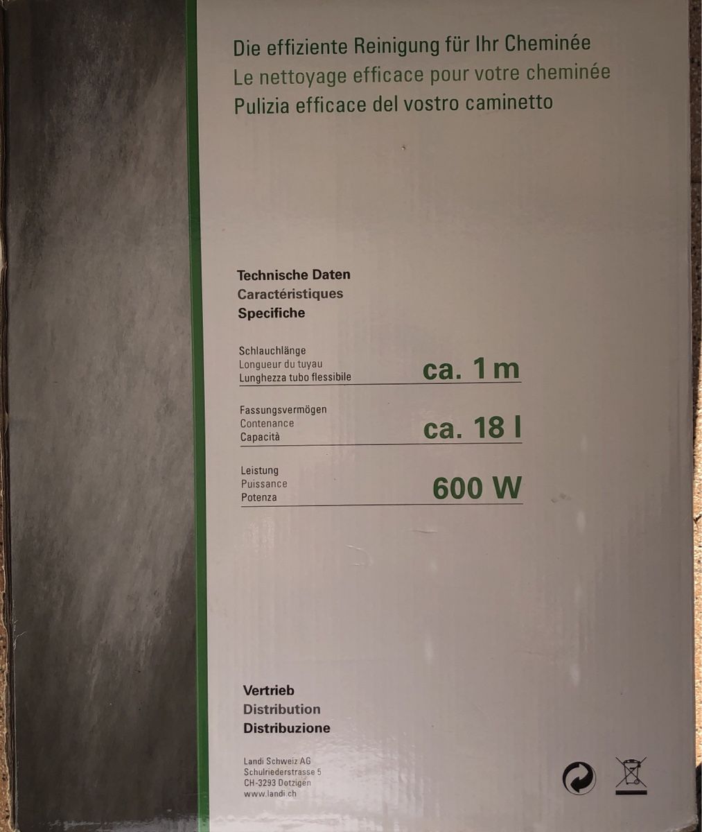 Aspirateurs & Accessoires: Aschesauger mit Motor – Neuf avec emballage d'origine à Merligen par iTzRafi 2