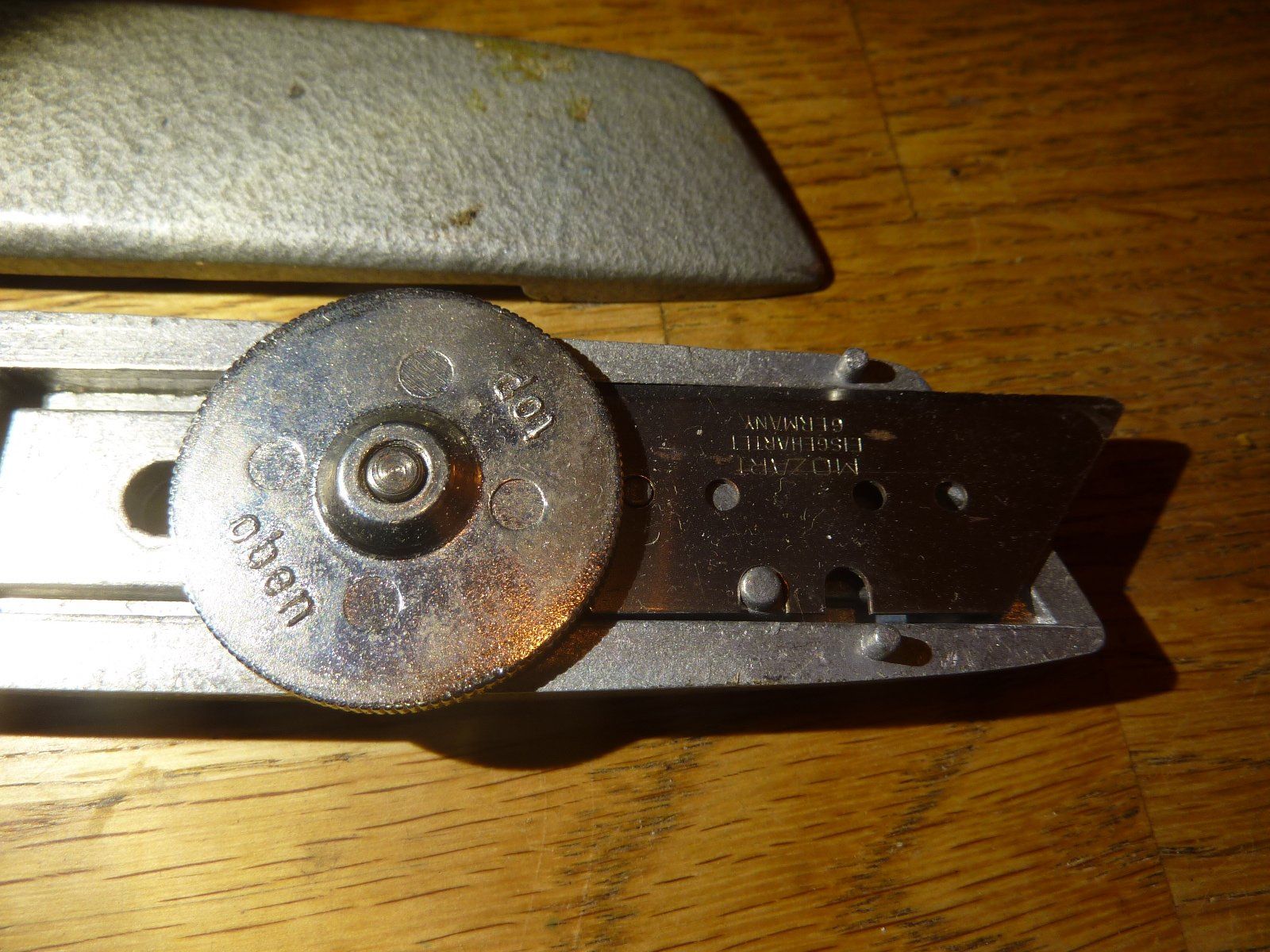AC-DC Alle Werkzeuge: Seltenes MOZART Cuttermesser DBGM Germany – Gebraucht aus Hochfelden von swissice 4