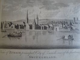 Zürich Kupferstich 1798