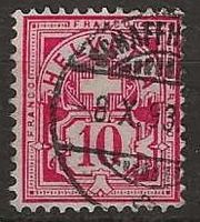 61A, Vollstempel Schaffhausen