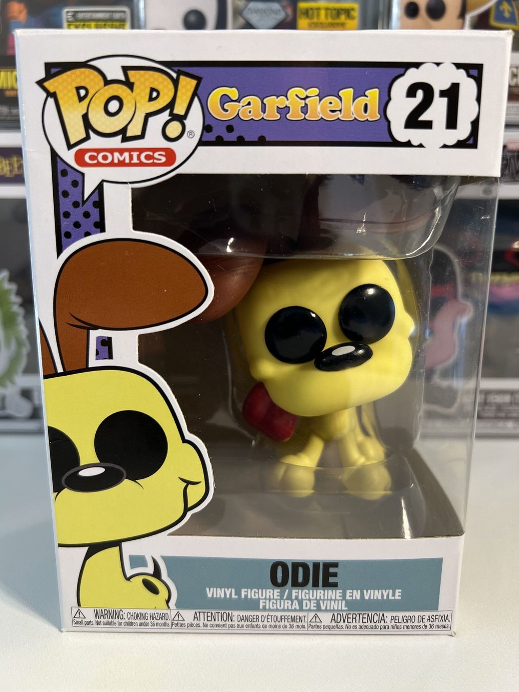 Funko Statuette: Funko POP! Comics Garfield Odie – Usato da Le Mouret venduto da perfectbijou