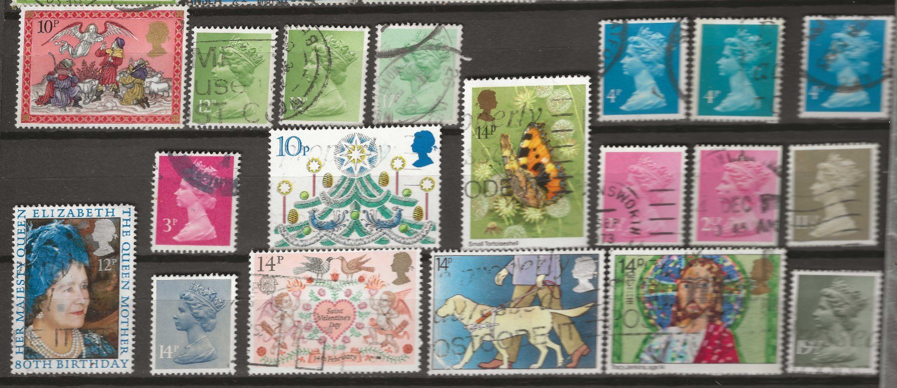 Alle Briefmarken: Briefmarken Sammlung - England, – Gebraucht aus Susten von lmf_98wh 5