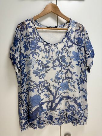 Hallhuber Seidenbluse Gr. 36 - 1x getragen