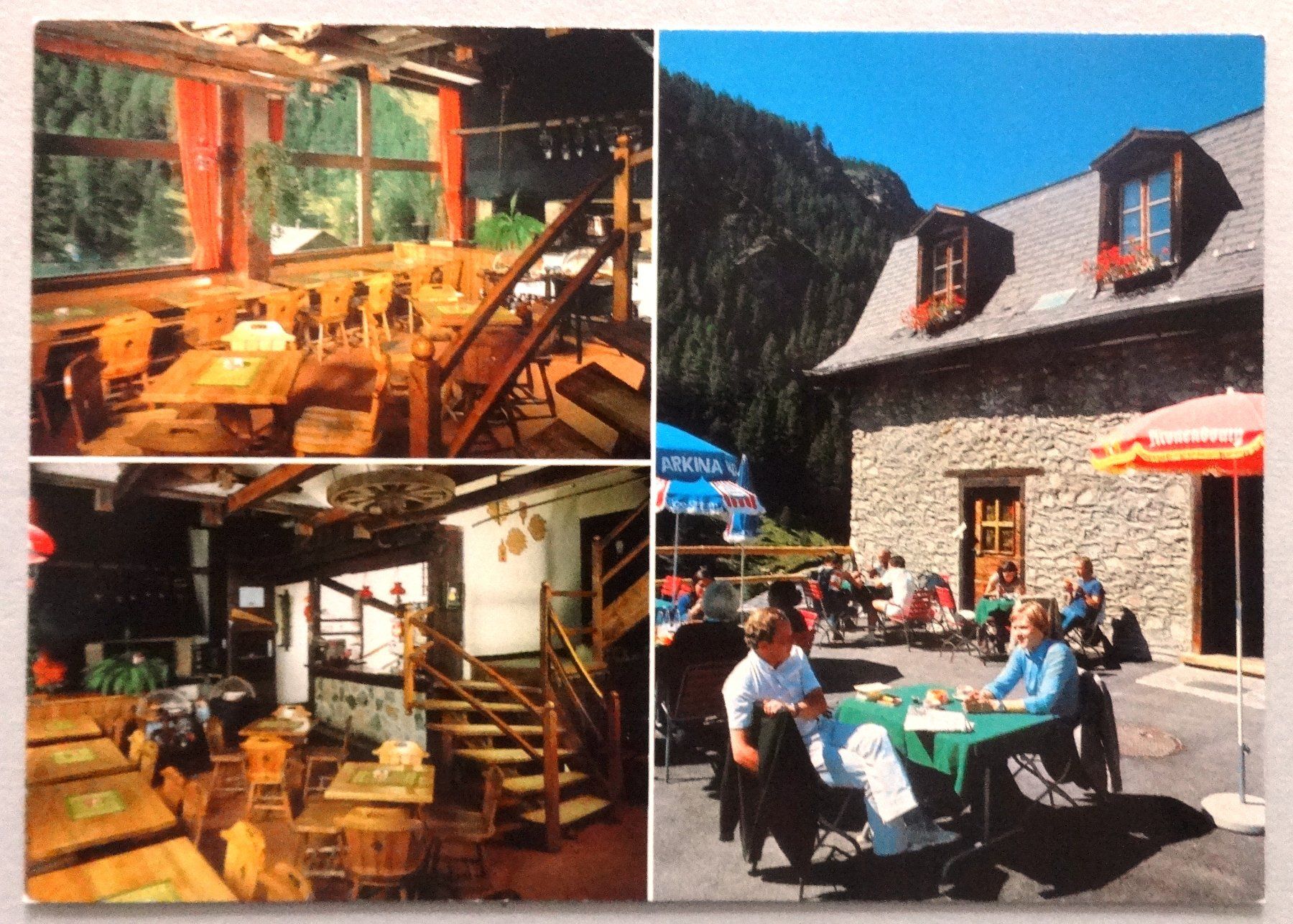 Cartes postales: Restaurant "La Ferme", Zinal – D'occasion à Fétigny par Billy2miny