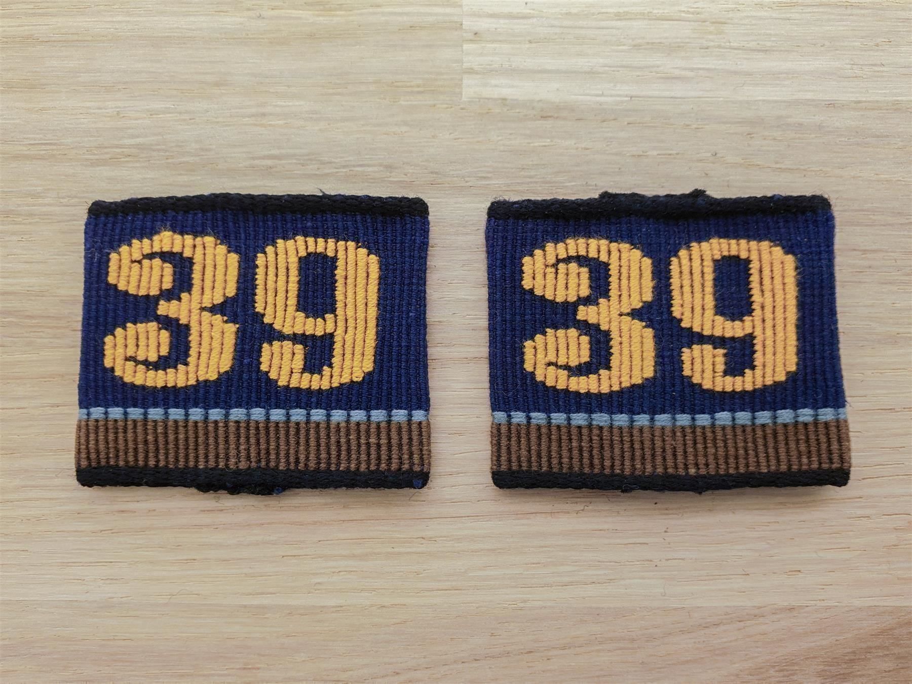 Uniformi: Achselschlaufen / Patten 39 – Usato da Erlinsbach venduto da S700