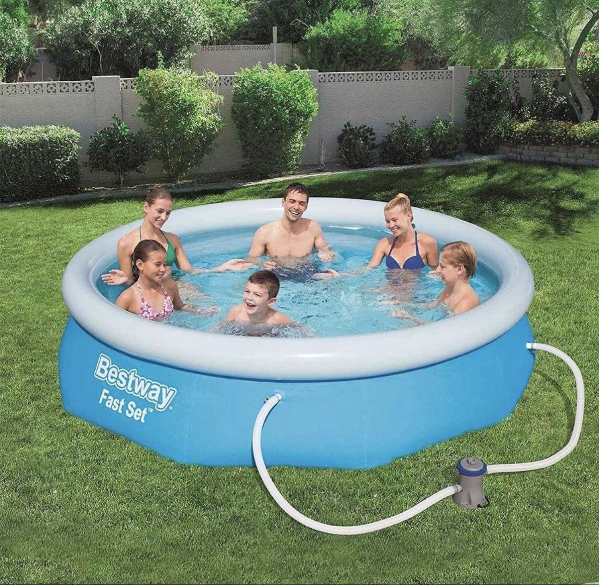 Bestway Schwimmbad: Bestway Swimming Pool 3.66m x 0.76m with Filter Pump – Neu (gemäss Beschreibung) aus Affoltern am Albis von RogerSG