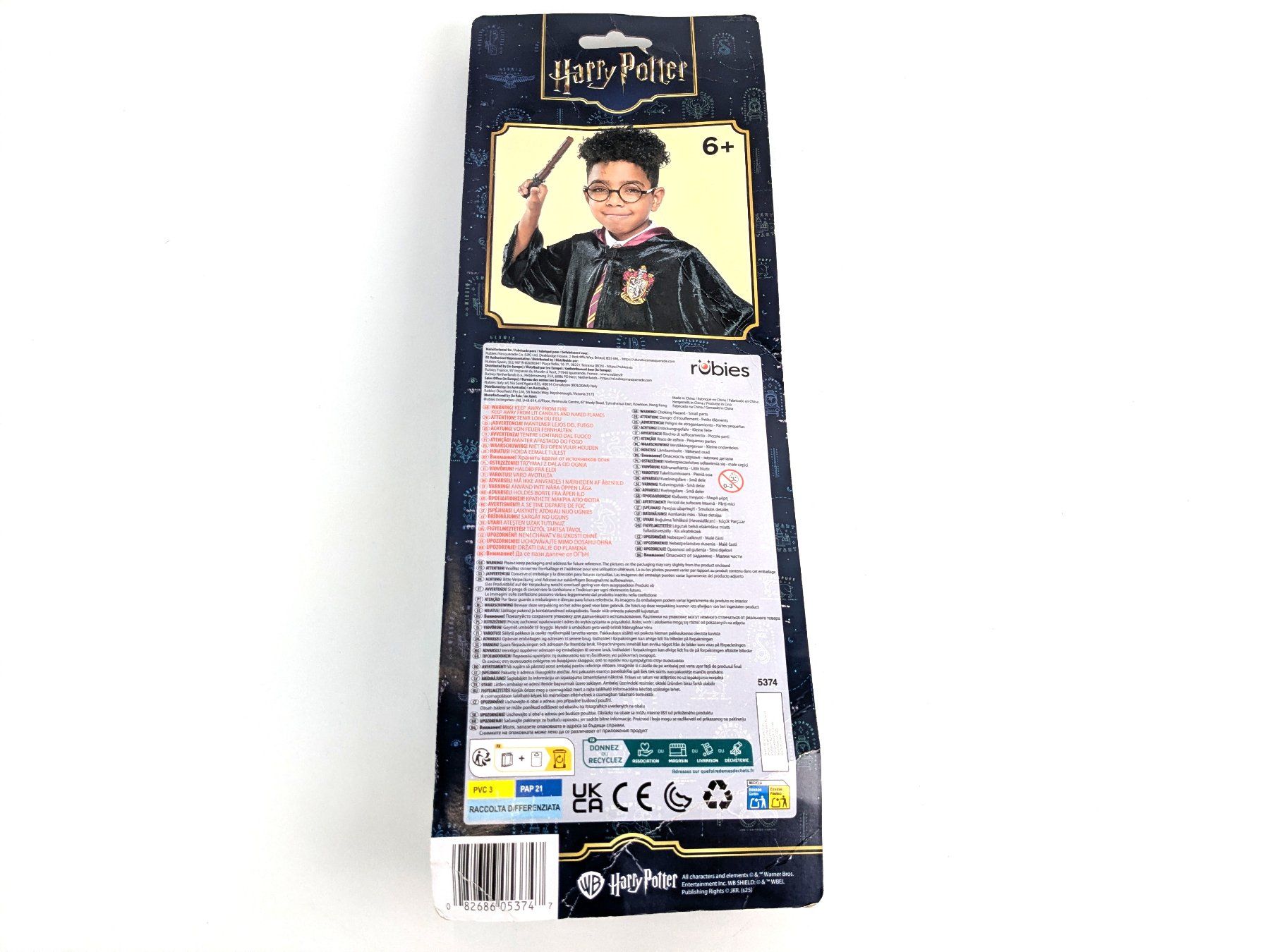 Giocattoli: RÜBIES Harry Potter Zauberstab und Brille – Nuovo (secondo la descrizione) da Dintikon venduto da Restwert_Dintikon 4