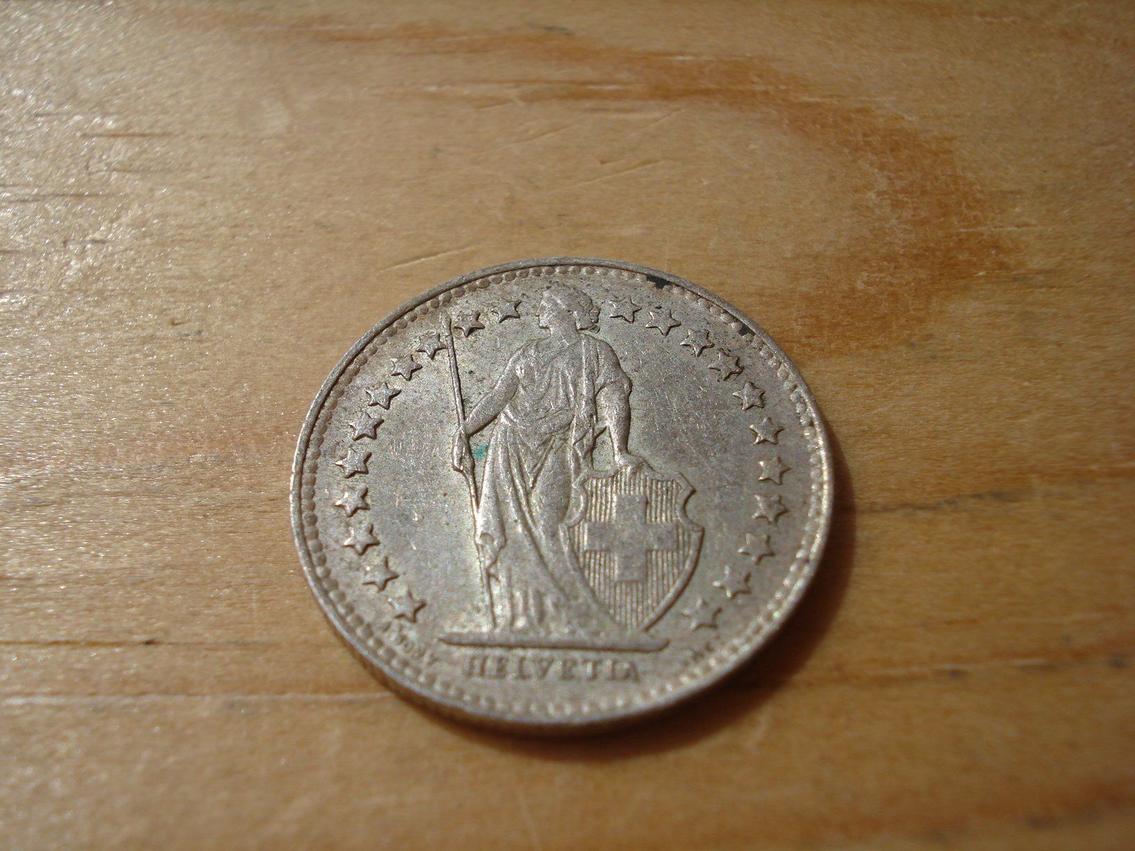 Alle Münzen: (D2) 1/2 Franken 1948 VZ – Gebraucht aus Erlach von Net-Coins 1