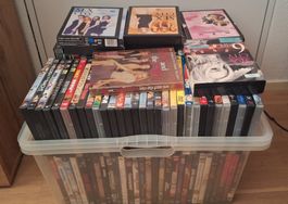 Kiste voller DVD