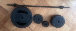 Original Bodypump Hantelset 4x10kg, 4x 5kg, 2x2.5kg, 2x 1kg