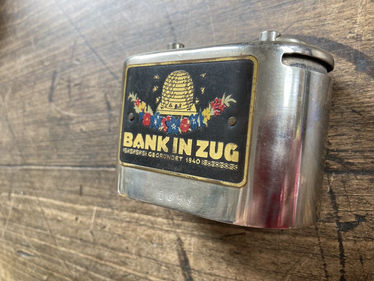 Salvadanai: Spardose Bank in Zug – Usato da Zürich venduto da Mueschelmau 1