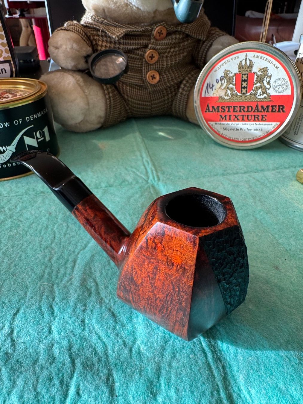 Tabakpfeifen & Zubehör: Bjarne Giant Estate Pfeife 9mm Filter – Gebraucht aus Bronschhofen von top-wein01 2
