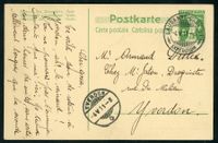 Postkarte: P43 / Pk 044, Lausanne - Yverdon, 1911