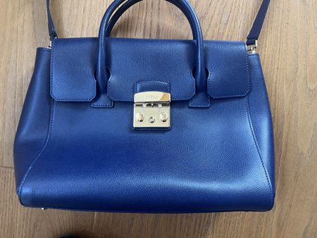 Furla Metropolis, dunkelblau, Top Zustand!