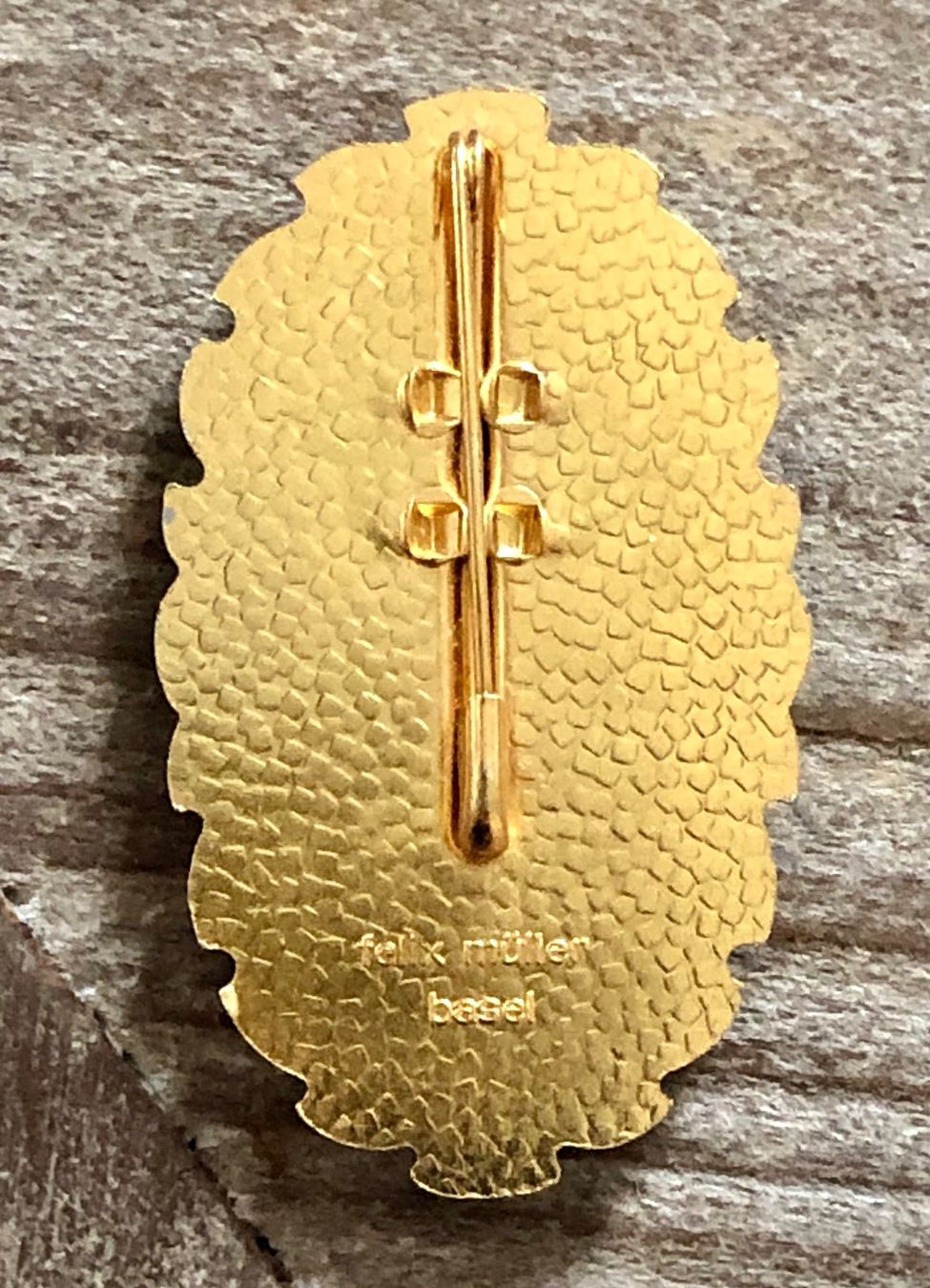 Medaglie: Basler Fasnachts-Blaggedde Gold 1985 – Usato da Liestal venduto da flubarog 1