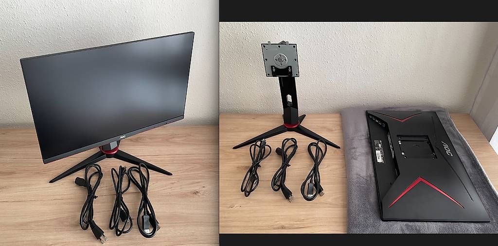 Monitor: Écran Gaming AOC 24G2U/BK - Parfait état – Usato da Genève venduto da alo_vg7s 1