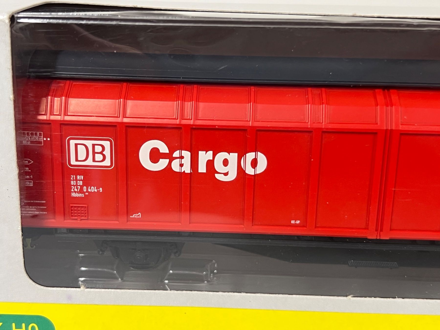 Trix Modellini di ferrovie: TRIX 23854 Hbbins DB Cargo H0 DC – Nuovo e nell'imballaggio originale da Neuenhof venduto da ludovicco 1