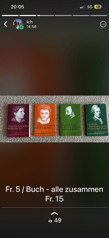 Libri: Deutsche Literatur  – Usato da Mitlödi venduto da Claudine71
