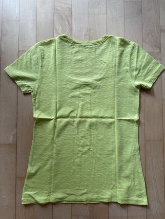 Marc O‘Polo T'Shirt Gr. M - Baumwolle in gelb/grün