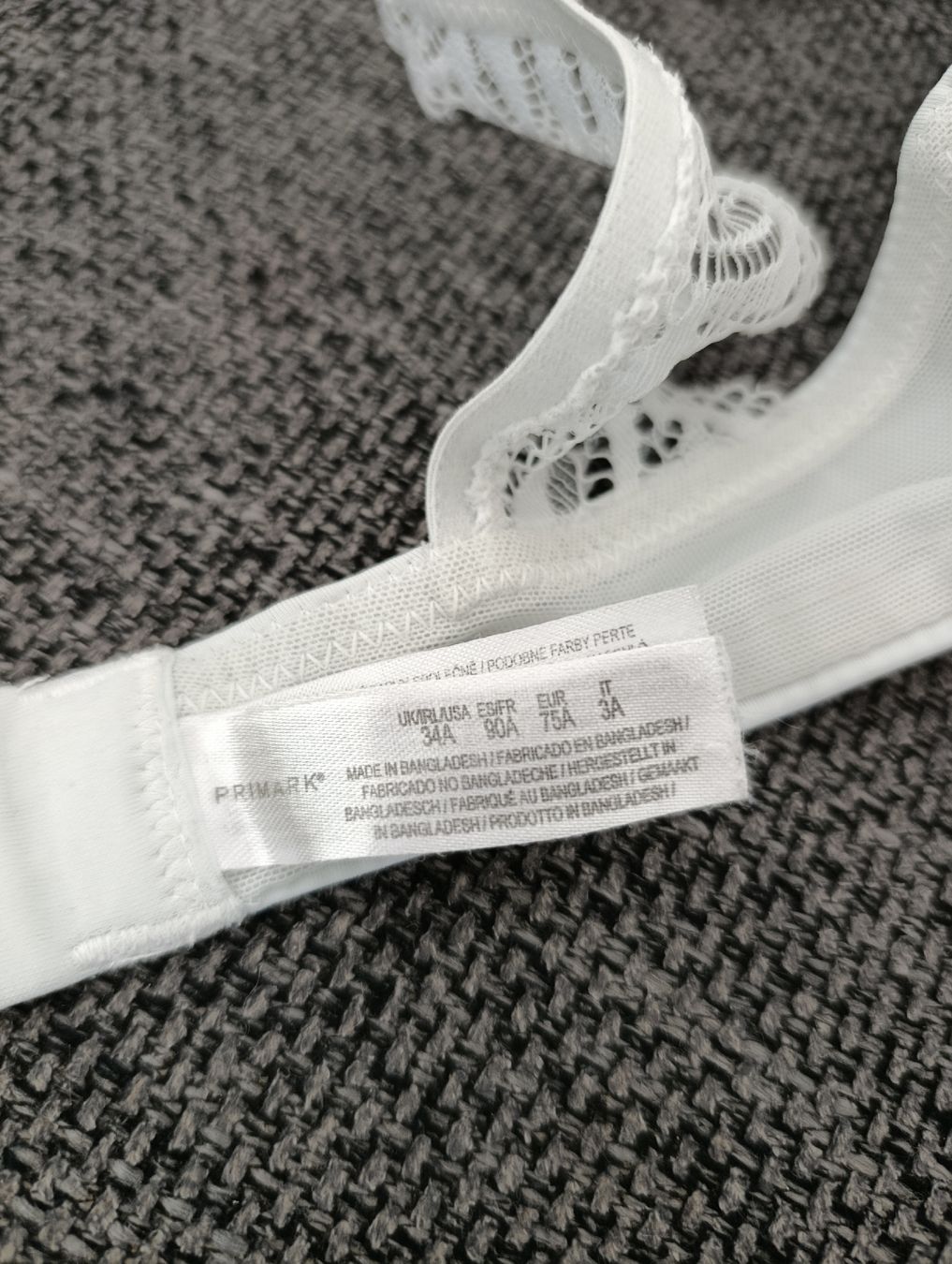 Primark Altra biancheria intima: SOUTIEN GORGE PRIMARK PUSH-UP 75A BLANC – Usato da Sierre venduto da shirley04 2