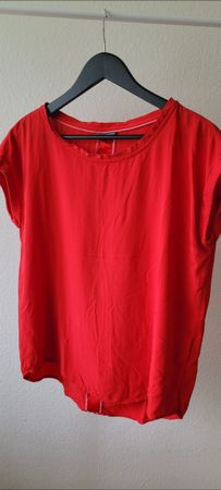 Street One Shirt, Grösse 40, rot, neu