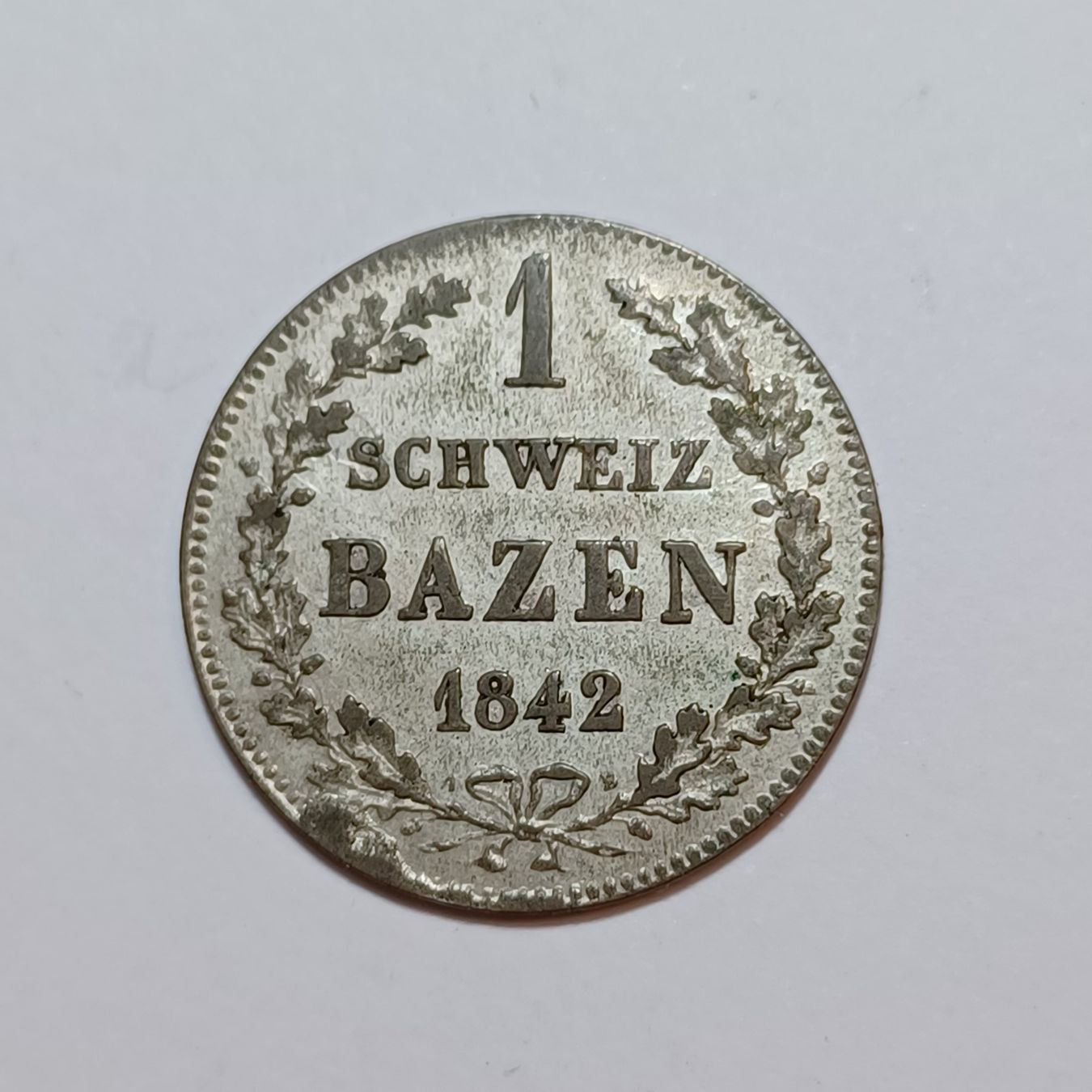 Tutti le monete: Batzen 1842 Graubünden – Usato da Pfäffikon ZH venduto da Schweizer_Muenzen