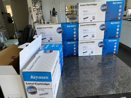 KeymaxToner HP125A 2xYello, 2xschwarz, 2xCyan, 1xmagenta neu